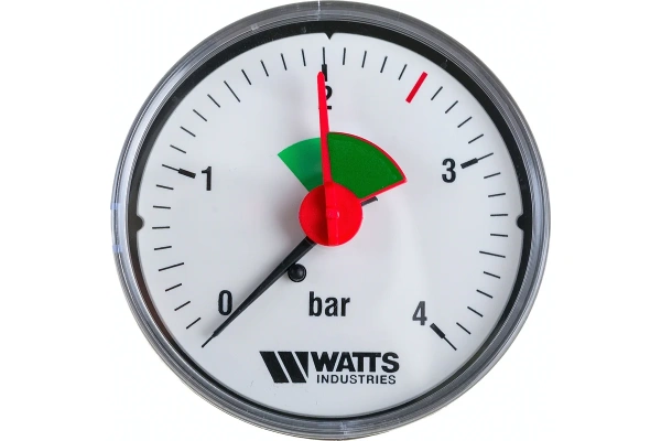 Манометр аксиальный F+R101 G1/4" 63мм (0- 4bar) Watts 