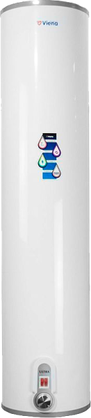 Водонагреватель Viena  EVM 50 (0,7кв/1,3квт/2квт) нерж. круглый SuperSlim