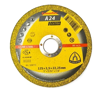 Диск отрезной металл   ГЕРМАНИЯ   125х2,5х22