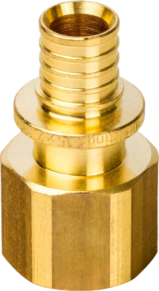 Переходник с вн. резьбой 16x1/2" STOUT для сшитого п/э