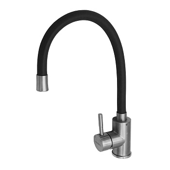 Смеситель для кухни 8105 Аура черный