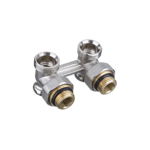 Узел для радиат. шар."Мультифлекс" 3/4"-УГЛОВОЙ "ViEiR" 