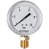 Манометр радиальный. Корпус Dn 80 мм 1/2 , 0...10 бар, кл.2.5 STOUT 