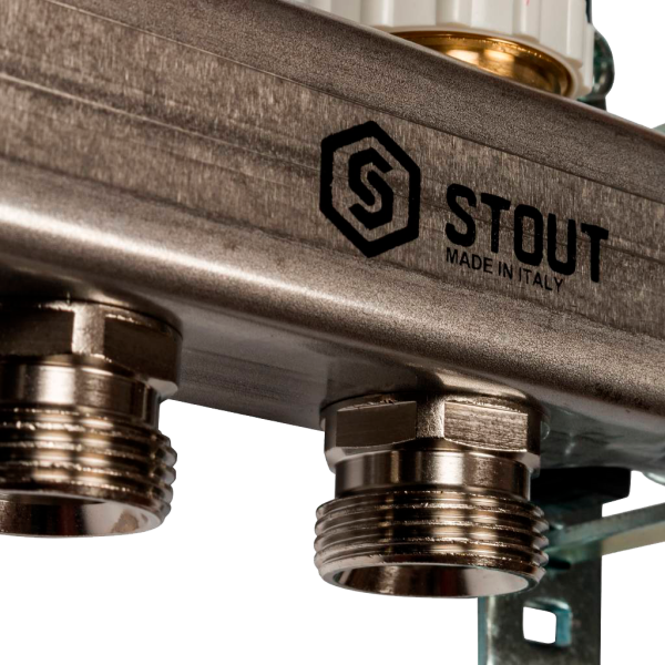 Коллекторная группа с расходомерами Stout Магазин сантехники Нижний Новгород