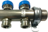 Коллектор 1" для напольного отопления с расходомерами из нержавеющей стали HKV2013A-50-1" 6вых - 3/4" (в сборе) Watts Магазин сантехники Нижний Новгород