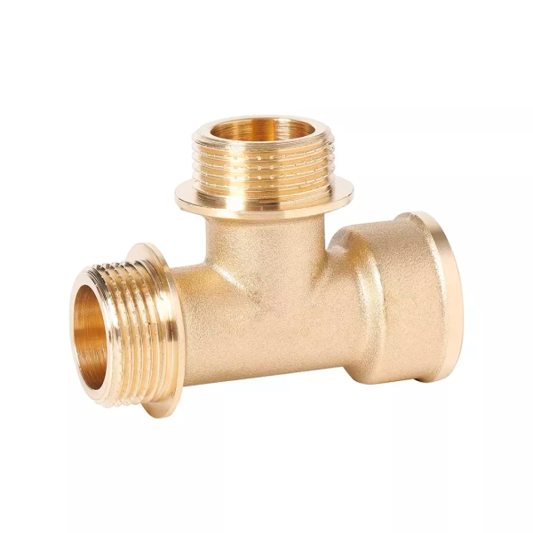 Тройник ViEiR штуцер-штуцер-гайка 