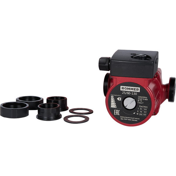 Насос циркуляционный ROMMER 25/60-130 Магазин сантехники Нижний Новгород
