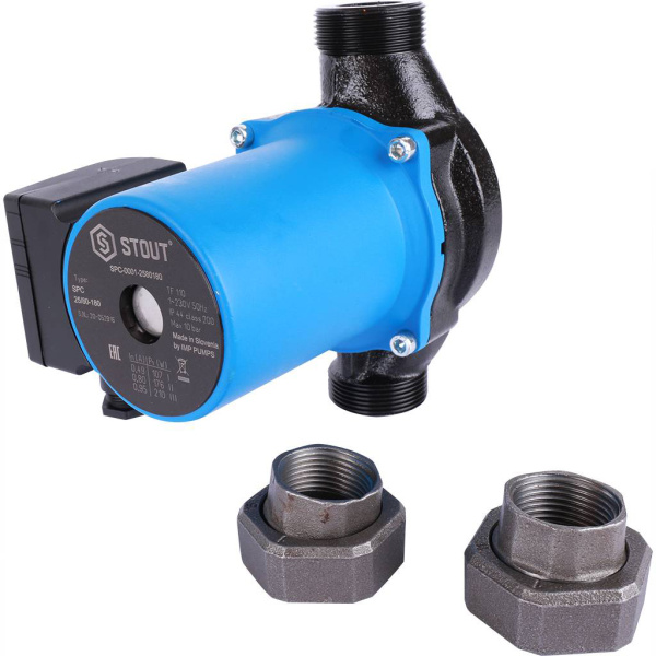 Насос циркуляционный STOUT 25/80-180 Магазин сантехники Нижний Новгород