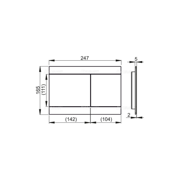 Кнопка систем инст. Alca Plast  FUN-ANTIC Магазин сантехники Нижний Новгород