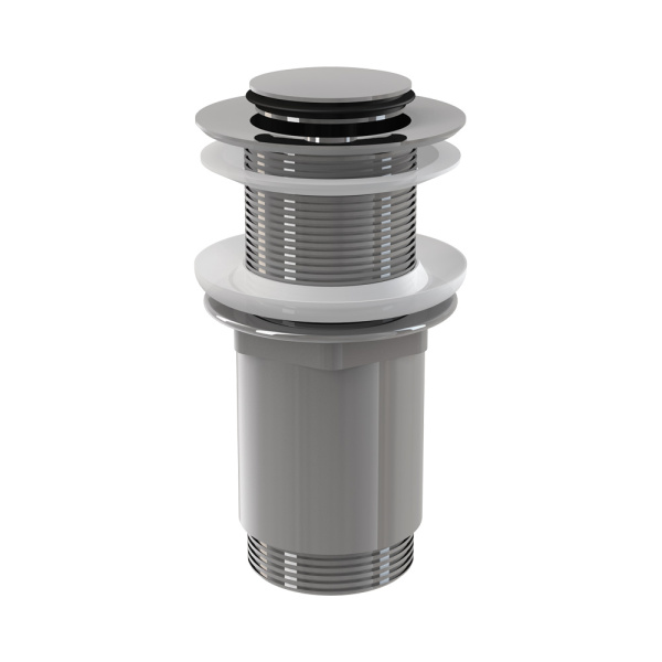 A394 Водослив д/умывальника click/clack 5/4"с малой заглушкой (без перелива)