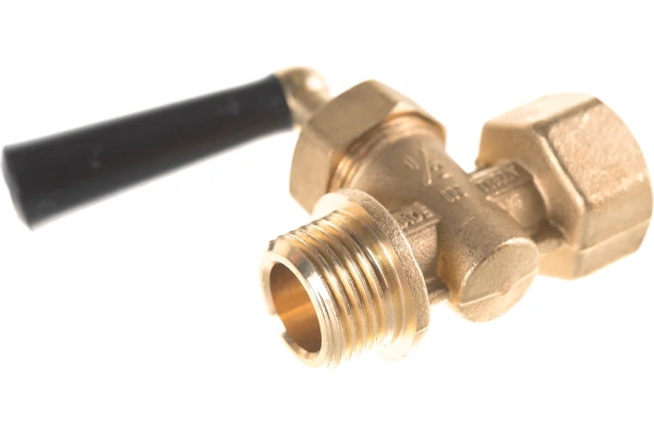 Запорный кран для манометра RM15 -1/2  НР/ВРWatts Магазин сантехники Нижний Новгород