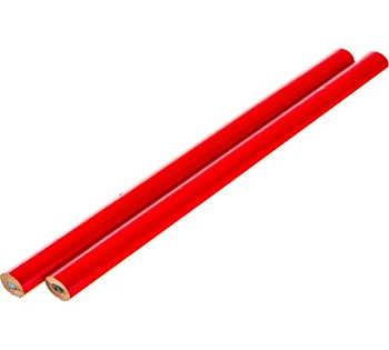 Карандаши строительные, 180 мм, 2 шт.