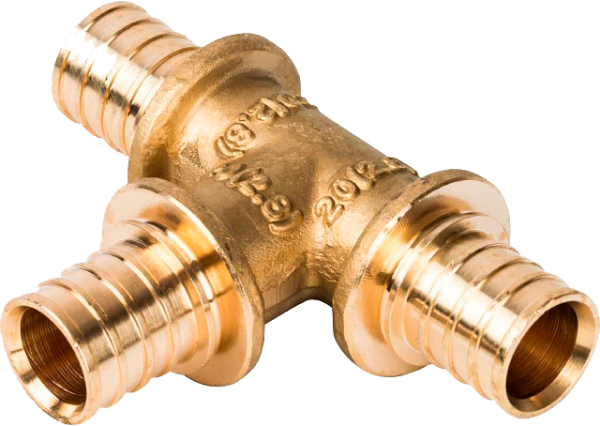 Тройник равнопроходный 20x20x20  STOUT для сшитого п/э