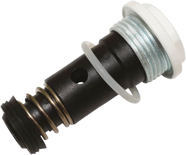 Клапан радиаторный, для подключения снизу-снизу 1"х1/2" левый