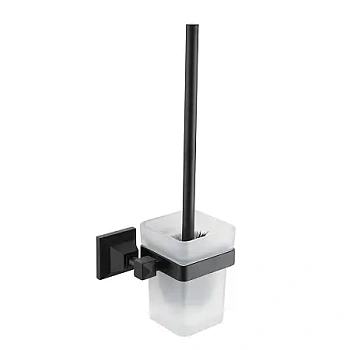 ALTRE Ерш подвесной со стеклянной колбой, черный матовый