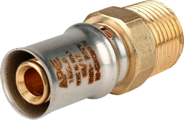 ПРЕСС Ниппель  16х1/2" нар. (APE-Stout) (250/10)