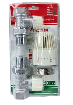 Комплект терморег. 3/4" ПРЯМОЙ (VIEIR)  