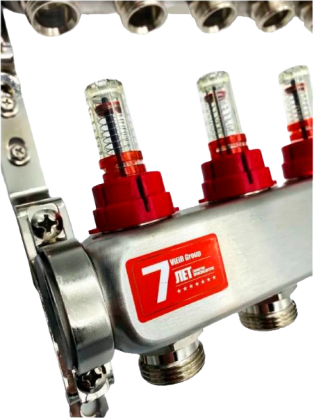 Коллекторная группа Vieir (с расходомерами без кранов)