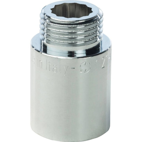 Удлинительная гайка  усилен.  1/2" х  30  хром GF-Stout