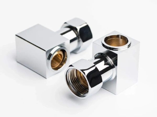 Угол  3/4 х 1/2 г/ш квадрат (хром)