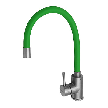 Смеситель для кухни 8105 Аура зеленый