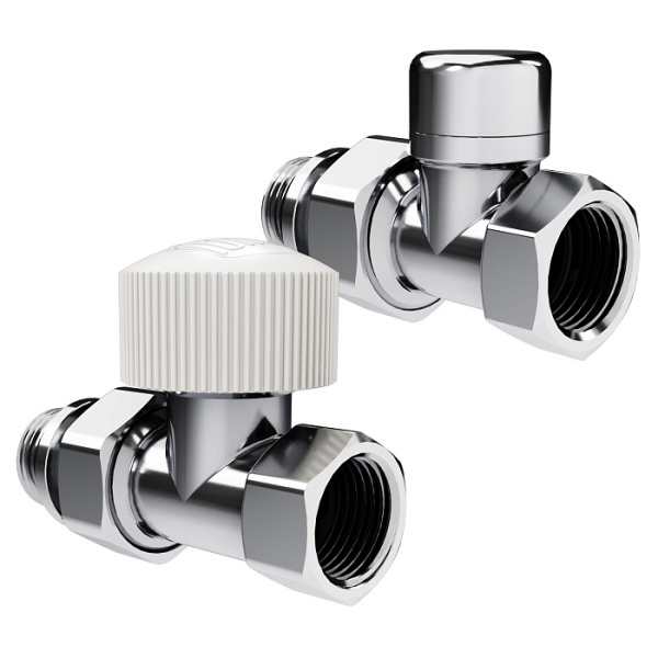 Набор термостатический прямой Royal Thermo Design 1/2"М30х1,5 (Хром