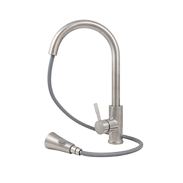 Смеситель для кухни 8110 Ахеллия (выдвиж. лейка) Магазин сантехники Нижний Новгород