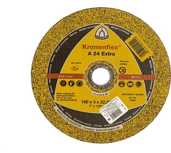 Диск отрезной металл  ГЕРМАНИЯ  180х3х22