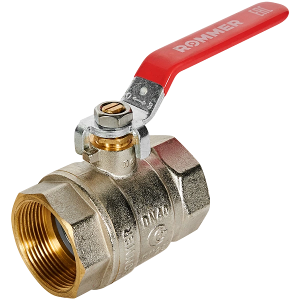 Кран шар ВР/ВР,ручка  рычаг 1 1/2" ROMMER ГОСТ