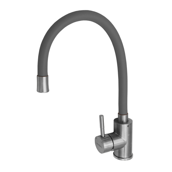 Смеситель для кухни 8105 Аура Dark grey