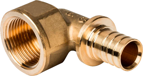 Угольник с вн. резьбой 25x3/4" STOUT для сшитого п/э