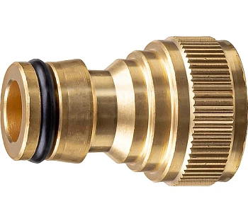 GRINDA BI-12 Адаптер штуцерный с вн,резьбой латунь 1/2