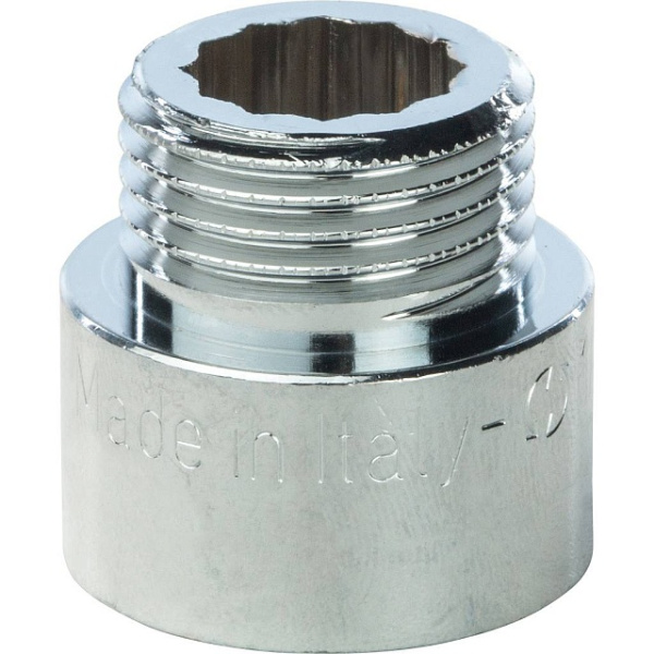 Удлинительная гайка  усилен.  1/2" х  15  хром GF-Stout