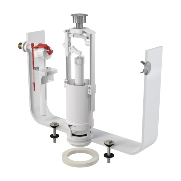 Выпускной комплект боковой 1/2"со стоп кнопкой  с мет.резьбой (20/1) (SA 2000 K 1/2)