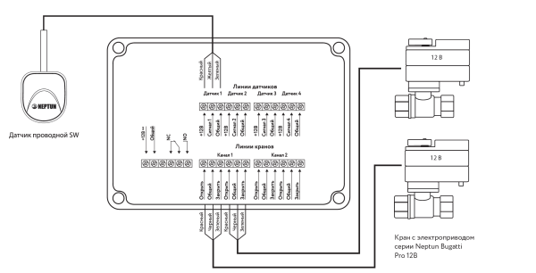Модуль управления Neptun Smart Tuya (12В)