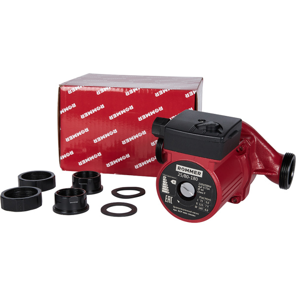Насос циркуляционный ROMMER 25/80-180 Магазин сантехники Нижний Новгород