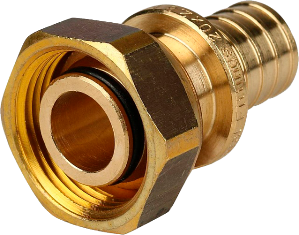 Переходник с нак. гайкой (евроконус) 20x3/4  STOUT для сшитого