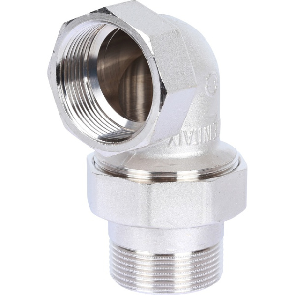 Соединитель (американка) угловая1"1/2" GF