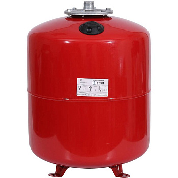 Расширительный бак STOUT,  50 л М1" красный