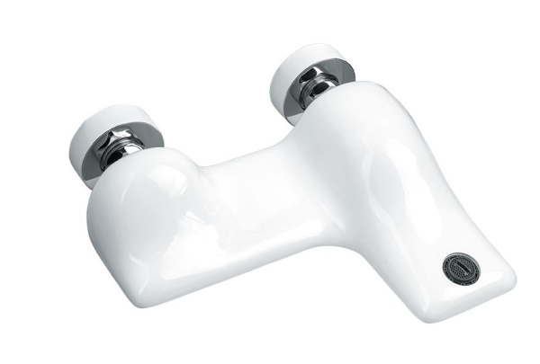 Смеситель для ванна  Helmi 4014/00 Chrome-White Магазин сантехники Нижний Новгород