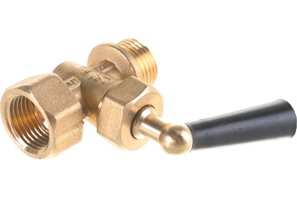 Запорный кран для манометра RM15 -1/2  НР/ВРWatts Магазин сантехники Нижний Новгород