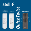 Профессиональная система подготовки воды atoll TWIST 800 (без крана)  Магазин сантехники Нижний Новгород