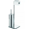 ALTRE Стойка напольная с бумагодержателем и ершиком, хром