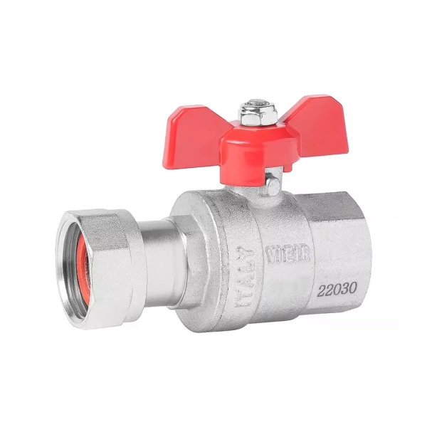 Кран прямой с накидной гайкой  1" "ViEiR"