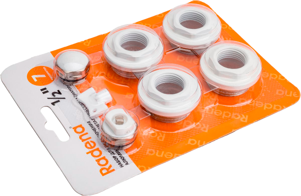 Набор для подключения радиатора 1/2" без кронштейнов (40/1)