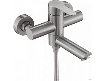  Смеситель для ванны с коротким изливом (E32801)