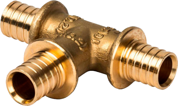 Тройник равнопроходный 16x16x16 STOUT для сшитого п/э