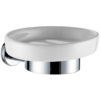 FORNY Мыльница керамическая, хром