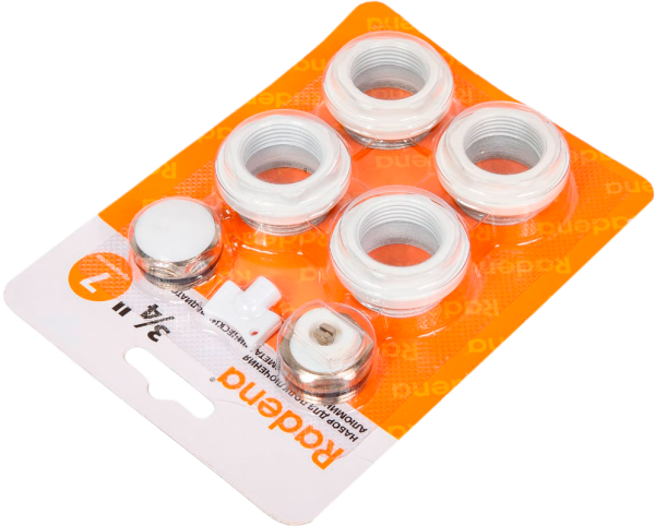 Набор для подключения радиатора 3/4" без кронштейнов (40/1)