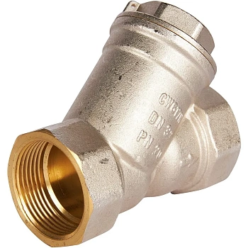 Фильтр грубой очистки  косой  500 мкр.  1 1/ 4"  ROMMER